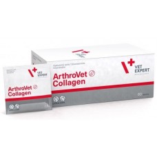 ArthroVet Collagen – хранителна добавка за кучета и котки, превенция и лечение на дисфункция на ставните хрущяли и ставите, 60 сашета, Vet Expert - Полша ArthroVet Collagen – хранителна добавка за кучета и котки, превенция и лечение на дисфункция на ставните хрущяли и ставите, 60 сашета, Vet Expert - Полша