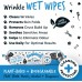 Bugalugs Wrinkle Wet Wipes – екологични кърпички за нежно почистване на кожни гънки 80 броя - Англия - BCWRKWP80