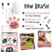 Bugalugs Papaya & Coconut No-Rinse Paw Cleaner - Пяна за почистване на лапи с аромат на папая и кокос и четка 200 мл - Англия - BPCL2N1200