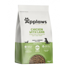 Applaws Adult Small Medium Breed Chicken with Lamb GRAIN FREE - за израстнали кучета от мини и средни породи над 12 месеца 88% агне и пиле 4 кг DD4504LSM