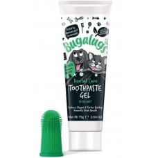 Bugalugs Dental Care Kit Toothpaste Gel with Finger Toothbrush for Dogs & Cats Сет за почистване на зъби с напръстник за кучета и котки - Англия - DTKTBX02 Bugalugs Dental Care Kit Toothpaste Gel with Finger Toothbrush for Dogs & Cats Сет за почистване на зъби с напръстник за кучета и котки - Англия - DTKTBX02