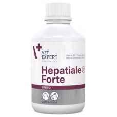 Hepatiale Forte Liquid – сироп за подпомагане на чернодробната функция, за кучета и котки, 250 мл, Vet Expert - Полша
