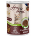 How Meow Jelly Adult Cat Food with Lamb - Пълоценна храна за пораснали котки, консерва с агне в желе 400 гр х 12 броя в стек, Турция