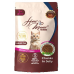 How Meow Pouch Adult Cat Food with Beef - Пълоценна храна за пораснали котки, паучове с говеждо в желе 85 гр х 24 броя в стек, Турция