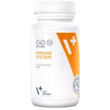 Immune System – хранителна добавка за кучета и котки, за поддържане имунитета, 30 таблетки, Vet Expert - Полша