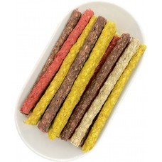 My Hobby Munchy Stick Mix - лакомство за куче - Солети Микс, 13 см. x 9-10 мм / 9-10 гр, 100 бр. в опаковка - Китай - MY1009