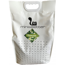 Miniweetter - Натурална, биоразградима соева котешка тоалетна - ЛАЙКА - 18 литра - minim18