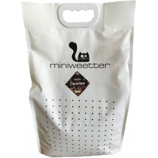 Miniweetter - Натурална, биоразградима соева котешка тоалетна - ШОКОЛАД - 18 литра - Minich18