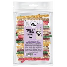Mr. Bandit Muchy Sticks mini - лакомство за куче, цветни пръчици - Полша