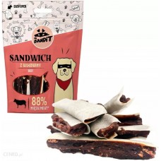 Mr. Bandit SANDWICH with beef - лакомство за куче, ленти сандвич с говеждо, 500 гр - Полша