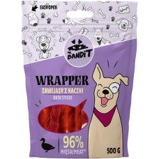 Mr. Bandit WRAPPER sticks with ducks - деликатесно лакомство с патица за кучета, 500 гр - Полша