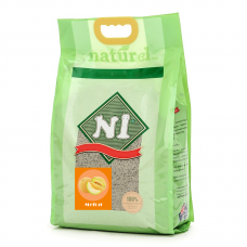 Nature1 - Натурална, биоразградима соева котешка тоалетна - MELON - 18 литра / 6,5 кг - LOVE PET Китай