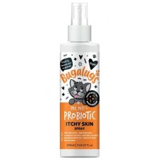 Bugalugs Probiotic Itchy Skin Spray for Cats - Пробиотичен спрей против сърбеж и кожни раздразнения за котки 200 мл - Англия - PPCSSP200 Bugalugs Probiotic Itchy Skin Spray for Cats - Пробиотичен спрей против сърбеж и кожни раздразнения за котки 200 мл - Англия - PPCSSP200