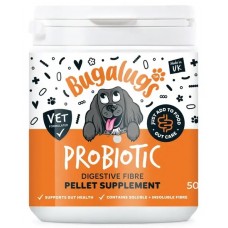 Bugalugs Probiotic Pellet Supplement for Dogs - Пробиотични пелети за храносмилателна подкрепа и имунитет 500 гр - Англия - PRFB500ML