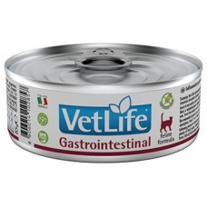 Vet Life Gastrointestinal – пълноценна диетична консерва за котки за намаляване на риска от остра чревна непропускливост, остра диария, последващото възстановяване - 0,85 кг, Италия - PVT085002 Vet Life Gastrointestinal – пълноценна диетична консерва за котки за намаляване на риска от остра чревна непропускливост, остра диария, последващото възстановяване - 0,85 кг, Италия - PVT085002