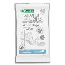 Nature's Protection DOG - Superior Care White Dogs Healthy Hips & Joints, лакомство за кучета с бяла риба - за бели кучета, за здрави стави 110 гр, Литва - 125100