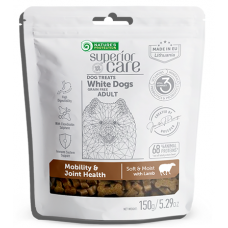 Nature's Protection DOG - Superior Care White Dogs Mobility & Joint Health with Lamb, лакомство за бели кучета с агне - за добра мобилност и здрави стави 150 гр, Литва