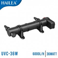 UV лампа за аквариум, езеро, потопяема 36W, подходяща за обем до 22000 литра Hailea UV-36W