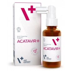 Acatavir - гел подпомагащ терапията на "котешки грип" FCV/FHV, Vet Expert - Полша Acatavir - гел подпомагащ терапията на "котешки грип" FCV/FHV, Vet Expert - Полша