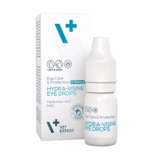 Hydra-Visine Eye Drops - изкуствени сълзи под формата на капки за очи, за кучета и котки, Vet Expert - Полша