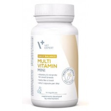 Multivitamin MINI - витаминно-минерална добавка за котки и кучета от малки породи, 30 капсули, Vet Expert - Полша