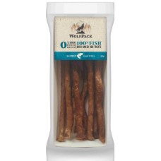 WolfPack Pure Salmon - лакомство за куче - месни пръчици със сьомга 50 гр WOL68094 WolfPack Pure Salmon - лакомство за куче - месни пръчици със сьомга 50 гр WOL68094