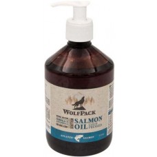 WolfPack Salmon Oil - масло от сьомга за кучета и котки, студено пресовано 500 мл - WOL69512 WolfPack Salmon Oil - масло от сьомга за кучета и котки, студено пресовано 500 мл - WOL69512