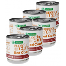 Nature's Protection Superior Care Wellness Soup for Red Coat Dogs With Tuna & Salmon - супа за кучета с червена козина с риба тон и сьомга, 6 х 140 мл