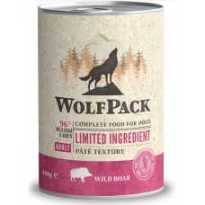 WolfPack Adult Limited Wild Boar - консерва за куче с диво прасе 400 гр ZOO69535