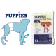 PUPPIES памперс гащи за мъжки кучета, размер XS, обиколка талия - 28,8 - 35,5 см, до 3,6 кг 12 броя в опаковка PUPPIES памперс гащи за мъжки кучета, размер XS, обиколка талия - 28,8 - 35,5 см, до 3,6 кг 12 броя в опаковка