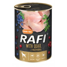 RAFI Adult QUAIL - консерва за кучета с пъдпъдък , 400 гр - Полша 11801418 RAFI Adult QUAIL - консерва за кучета с пъдпъдък , 400 гр - Полша 11801418