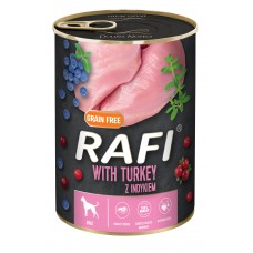 RAFI Adult TURKEY - консерва за кучета с пуйка, 400 гр - Полша 11801427 RAFI Adult TURKEY - консерва за кучета с пуйка, 400 гр - Полша 11801427