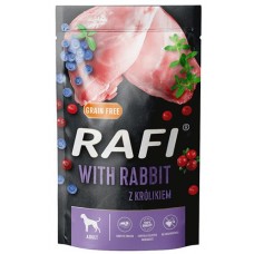 RAFI Adult RABBIT - пауч за кучета, със заешко, 500 гр - Полша 12801522 RAFI Adult RABBIT - пауч за кучета, със заешко, 500 гр - Полша 12801522