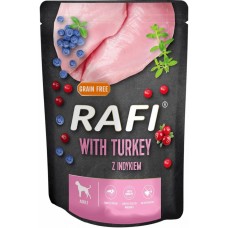 RAFI Adult TURKEY - пауч за кучета, с пуйка, 300 гр - Полша 12801327 RAFI Adult TURKEY - пауч за кучета, с пуйка, 300 гр - Полша 12801327